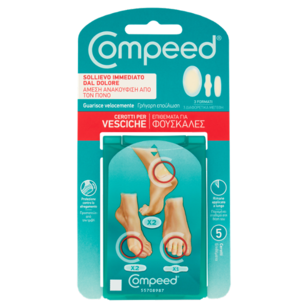 Compeed Cerotti per Vesciche 3 Formati 5 pz