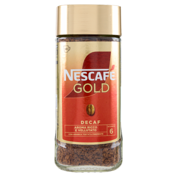 NESCAFÉ Gold Decaf Caffè Solubile Decaffeinato Barattolo 100g
