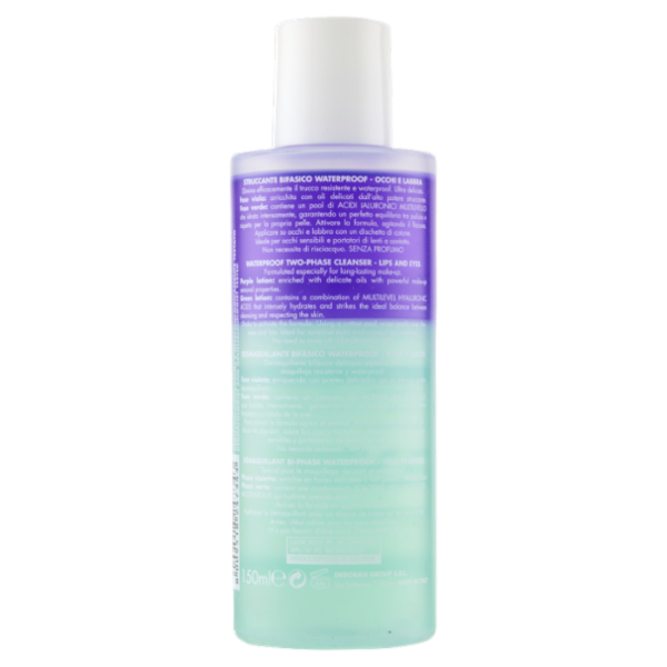 Dermolab Struccante Bifasico Waterproof Occhi-Labbra 150 ml