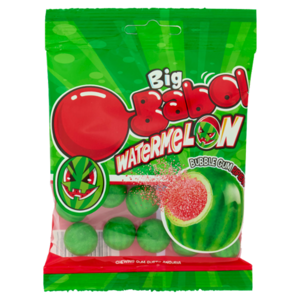 Big Babol Watermelon Chewing Gum Gusto Anguria 80 g