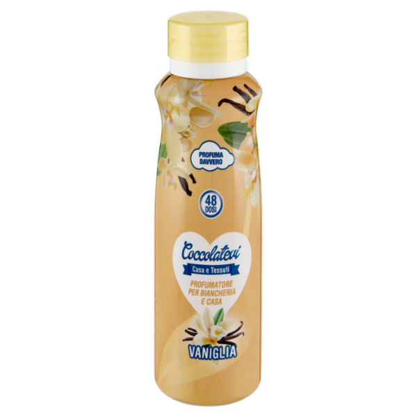 Coccolatevi Casa e Tessuti Profumatore per Biancheria e Casa Vaniglia 300 ml