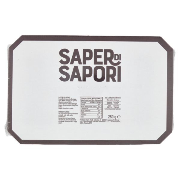 Selex Saper di Sapori Pasta all'Uovo Fettuccine 250 g