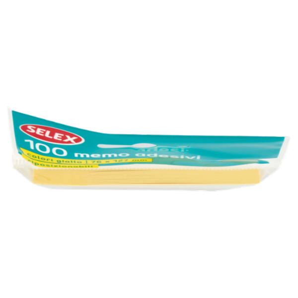 Selex Memo Adesivi Formato Mm 76 X 127 Gialli 100 pezzi