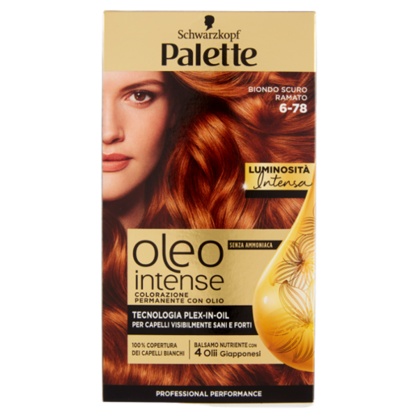 Palette oleo intense Biondo Scuro Ramato 6-78