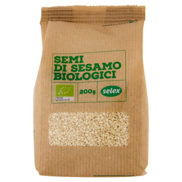 Selex Semi di Sesamo Decorticati Biologici 200 g