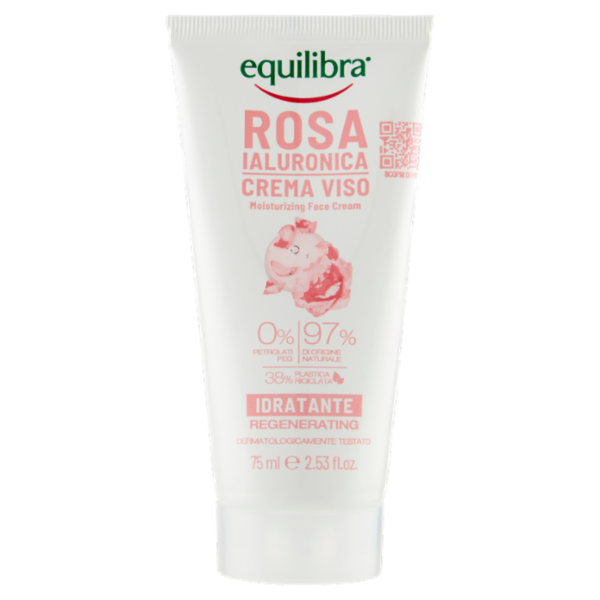 equilibra Rosa Ialuronica Crema Viso Idratante 75 ml