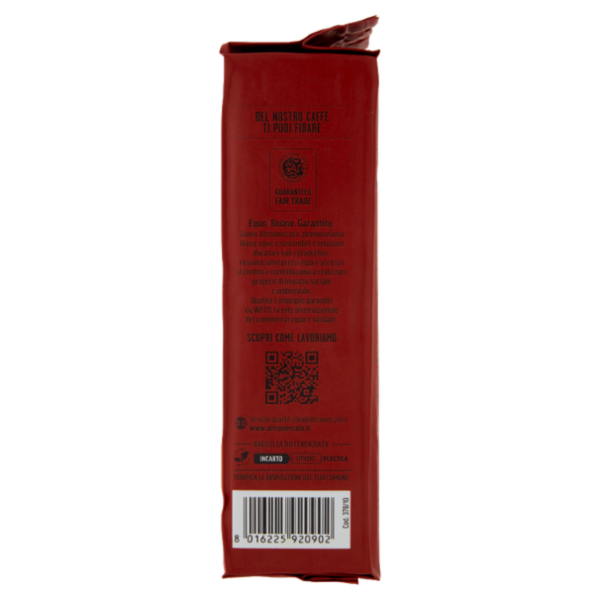 altromercato Intenso moka Caffè Arabica e Robusta 250 g