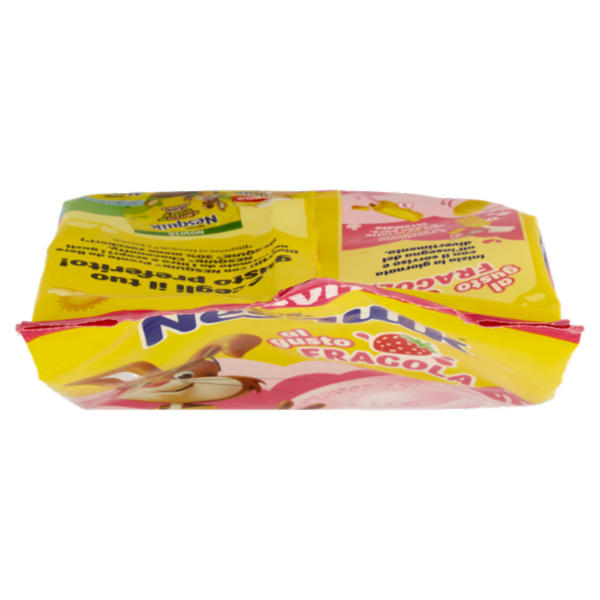 NESQUIK Fragola Preparato per Bevanda Solubile gusto Fragola Sacchetto 350g