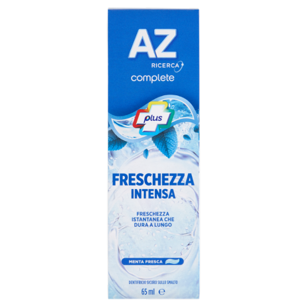 AZ Ricerca Dentifricio Complete Plus Freschezza Intensa Menta Fresca 65 ml