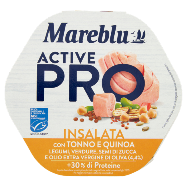 Mareblu Active Pro Insalata con Tonno e Quinoa 220 g