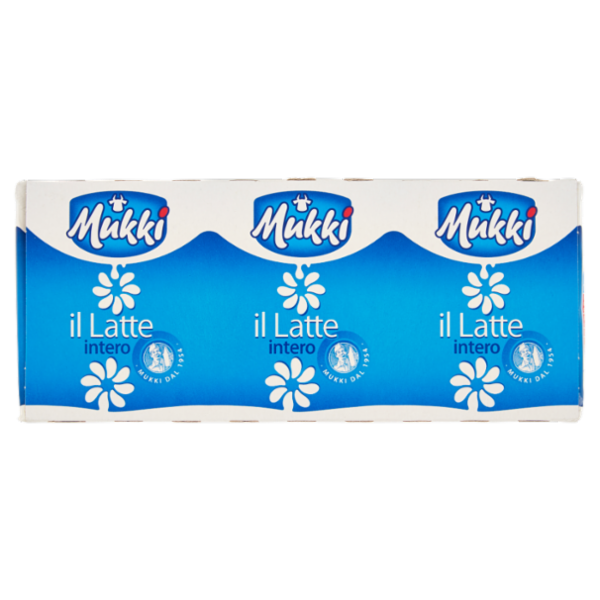 Mukki il Latte intero 3 x 200 ml