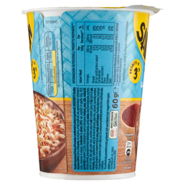 Saikebon Noodles Gamberetti 60 g