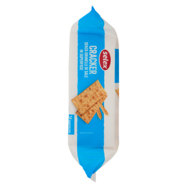 Selex Cracker senza Granelli di Sale in Superficie 14x36 g