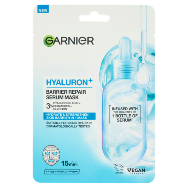 Garnier Hyaluron+ Barrier Repair Serum Mask 28 g