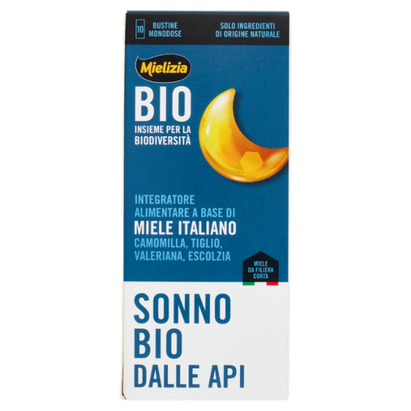 Mielizia Bio Sonno Bio dalle Api Bustine 10 x 10 g