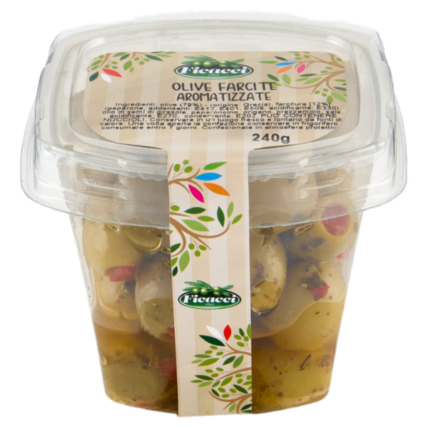 Ficacci Olive Farcite Aromatizzate 240 g