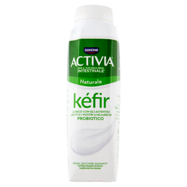 ACTIVIA Kéfir da bere, Bianco con Autentici Lieviti e Probiotico Bifidus, SenzaZuccheriAggiunti,320g