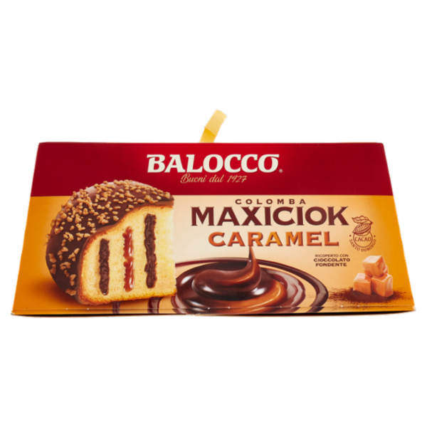 Balocco Colomba Maxiciok Caramel 750 g