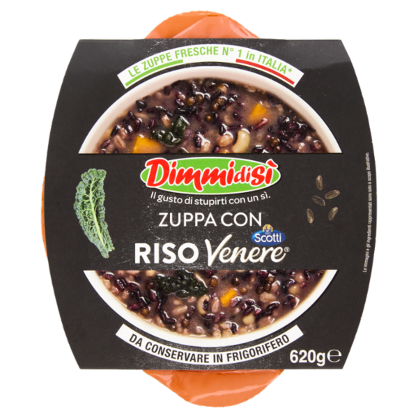 DimmidiSì Zuppa con Riso Venere 620 g