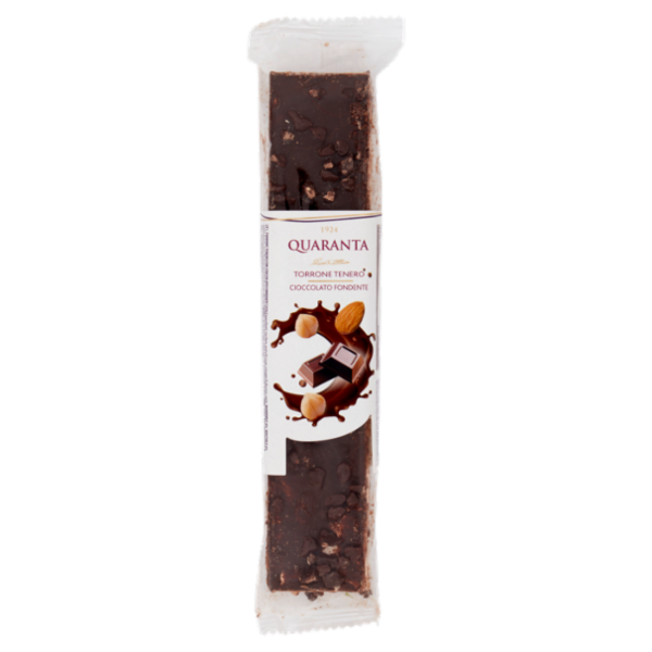 Quaranta Torrone Tenero Cioccolato Fondente 100 g