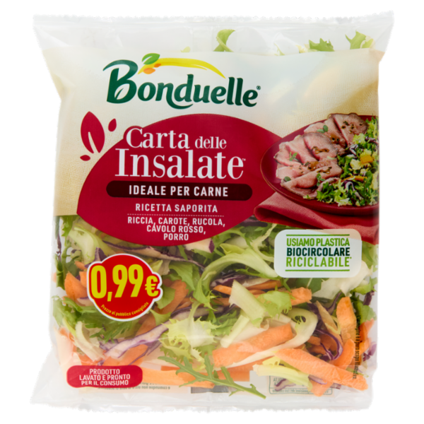 Bonduelle Carta delle Insalate Ricetta Saporita 80 g