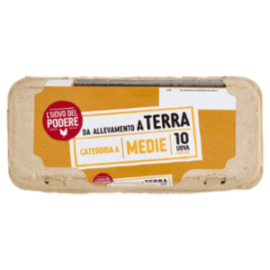 L'Uovo Del Podere 10 Uova Fresche Da Allevamento a Terra Medie