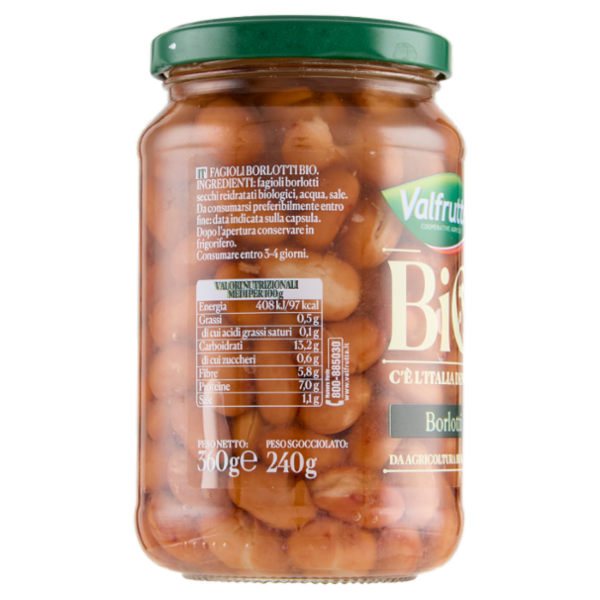 Valfrutta Bio Borlotti 360 g
