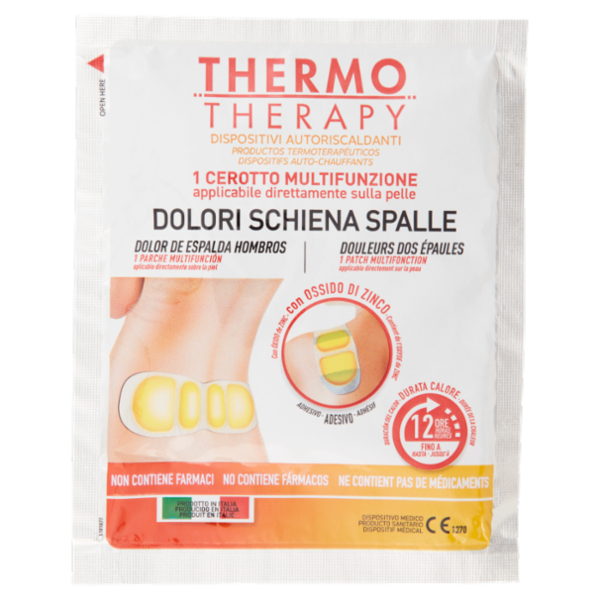 ThermoTherapy Dolori Schiena Spalle Cerotto Multifunzione 1 pz