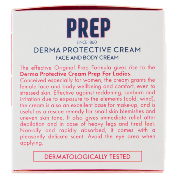 Prep for Ladies Derma Protective Cream Crema Viso e Corpo 75 ml