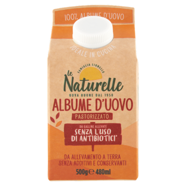 le Naturelle Albume d'Uovo Pastorizzato 500 g
