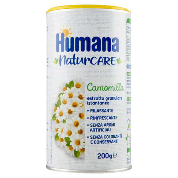 Humana NaturCare Camomilla estratto granulare istantaneo 200 g