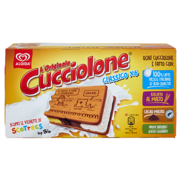 Cucciolone Classico 6 x 80 g