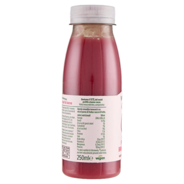 innocent smoothie Fragola, Banana e Mela 250 ml