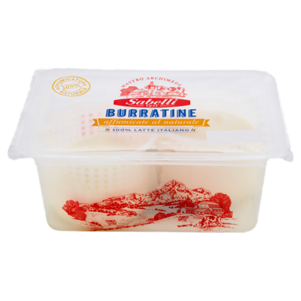Sabelli Burratine affumicate al naturale 2 x 100 g