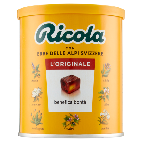 Ricola Cristallo di zucchero alle erbe svizzere 250 g