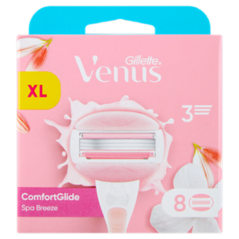 Gillette Venus ComfortGlide Spa Breeze Lamette Di Ricambio Per Rasoi Da Donna 8 Ricariche