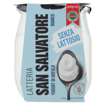 Latteria San Salvatore Yogurt Di Bufala Bianco Senza Lattosio 110 g