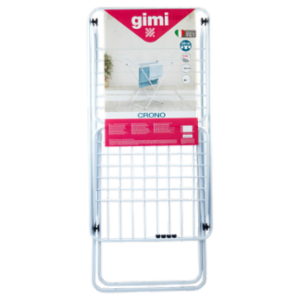 Gimi Crono Stendibiancheria In Acciaio Con Fili In Alluminio
