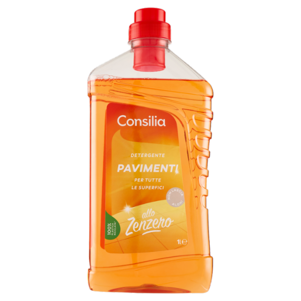 Consilia Detergente per Pavimenti allo Zenzero 1 L