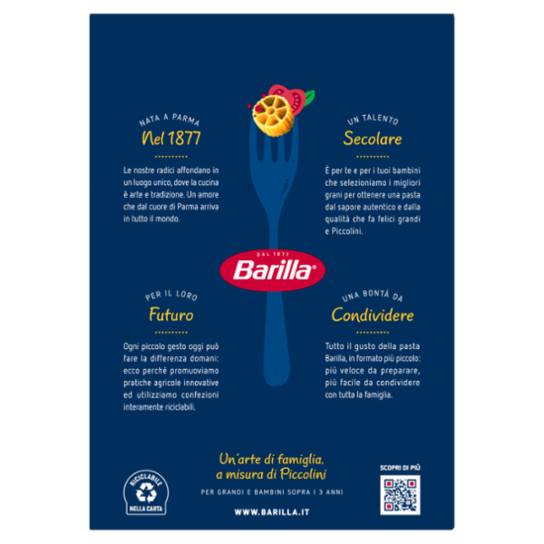 Barilla Pasta Piccolini Mini Ruote 500g