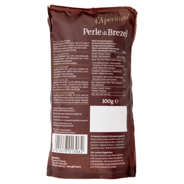 Gilli Perle di Brezel Sfizioso snack salato 100 g
