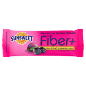 Sunsweet Fiber+ Barretta Con Prugne e Anacardi 30 g