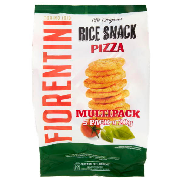 Fiorentini gli Originali Rice Snack Pizza 5 x 20 g