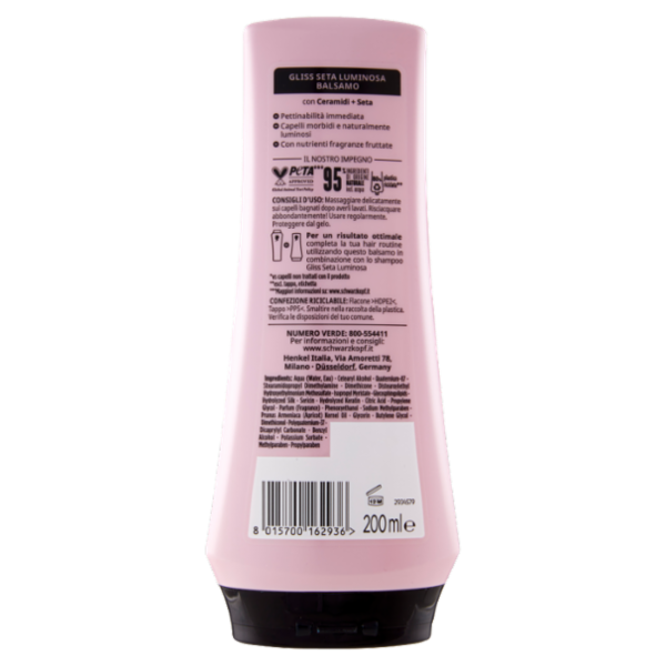 Gliss Seta Luminosa Balsamo Illuminante 200 ml