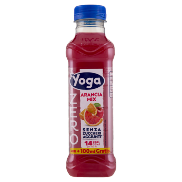 Yoga Zero Arancia Mix Senza Zuccheri Aggiunti* 500 ml