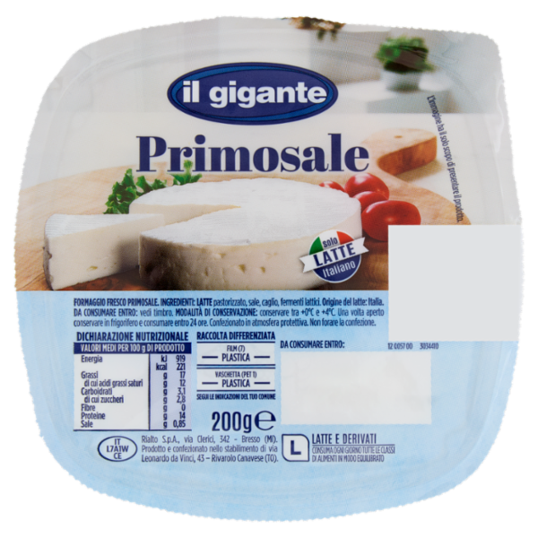 IL GIGANTE Primosale 200 g