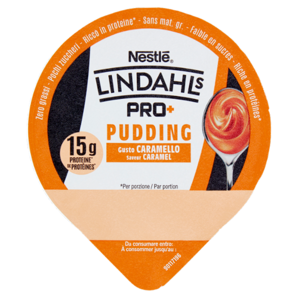 LINDAHLS Pro+ Pudding Gusto Caramello 150 g