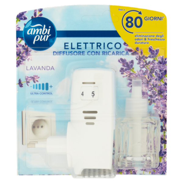 Ambi Pur Profumatore per Ambienti Elettrico Starter Kit, Lavanda 20 ml