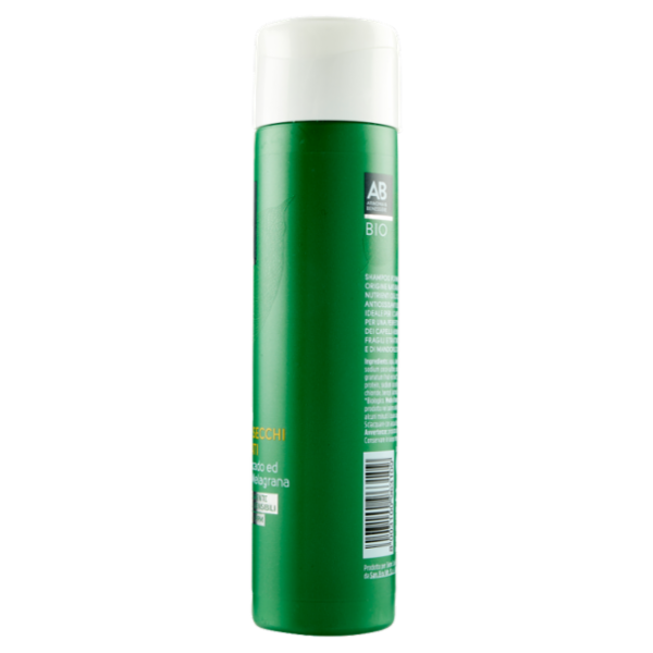 Armonia & Benessere Shampoo Cap. Secchi e Trattati Bio con Olio Avocado ed Estr. Melagrana 250 ml