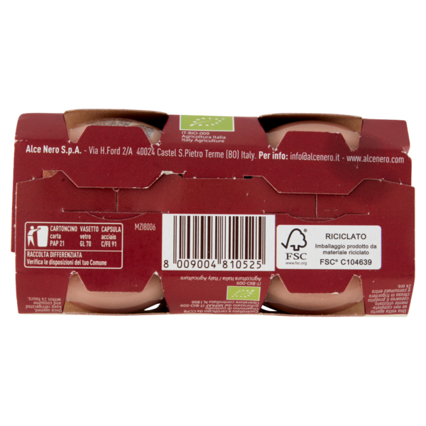 alce nero Omogeneizzato di Manzo 2 x 80 g